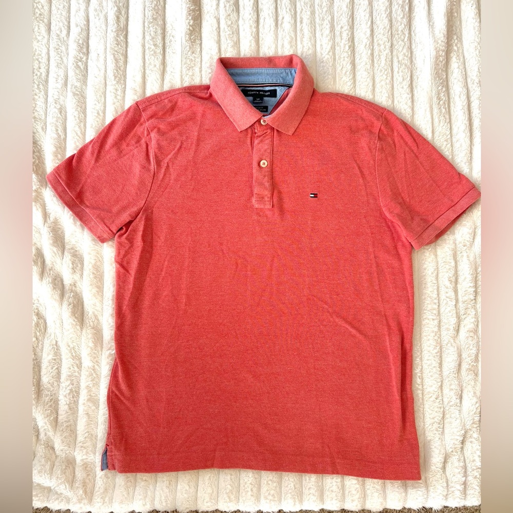 2 Items for 22! Tommy Hilfiger Men's Coral Polo Shirt